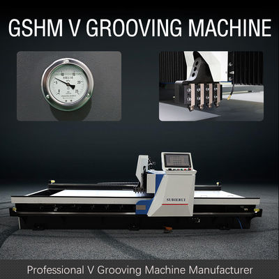 Không khí làm mát cao tốc độ Cnc V Grooving Machine cho biển báo &amp; Stainless Steel chế biến