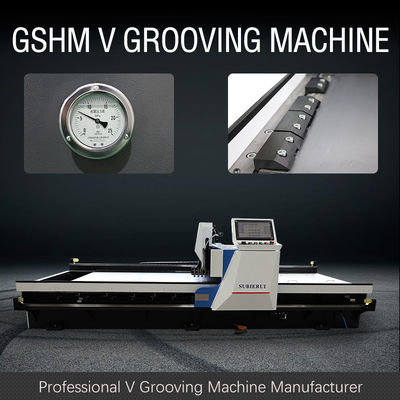 Không khí làm mát cao tốc độ Cnc V Grooving Machine cho biển báo &amp; Stainless Steel chế biến