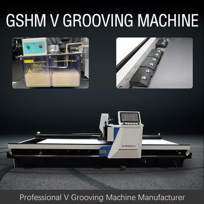 Máy cắt chữ V ngang hạng nặng Máy dán tường kim loại V Groover