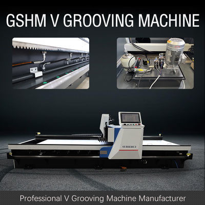 Tấm màn kim loại Máy cắt CNC V Bảng hiệu Máy tạo rãnh kim loại 1532