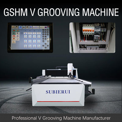 Máy tạo rãnh CE V để chế tạo bảng hiệu kim loại Máy tạo rãnh CNC V