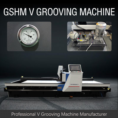 1232 Máy tạo rãnh chữ V CNC cho bảng hiệu treo tường bằng kim loại