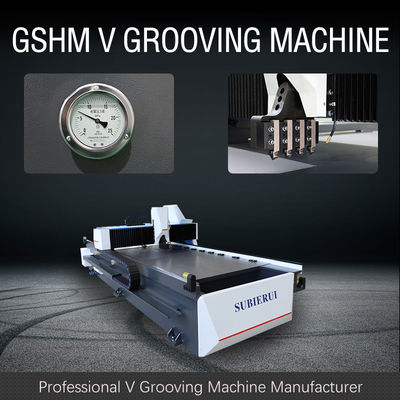 1232 Máy tạo rãnh chữ V CNC cho bảng hiệu treo tường bằng kim loại