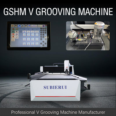 1232 Máy tạo rãnh chữ V CNC cho bảng hiệu treo tường bằng kim loại