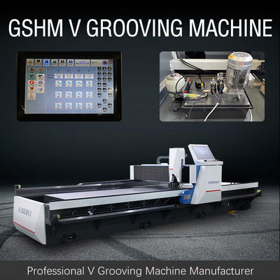 Máy tạo rãnh CNC V tốc độ cao Máy tạo rãnh chữ V thủy lực cho tấm kim loại 1225