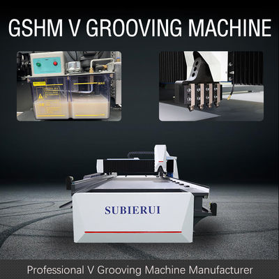 1240 Máy tạo rãnh CNC V để trưng bày đạo cụ Nội thất kim loại Máy khía chữ V