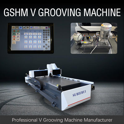 Máy tạo rãnh CNC V tốc độ cao Máy tạo rãnh chữ V thủy lực cho tấm kim loại 1225