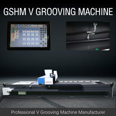 Máy tạo rãnh CE V để chế tạo bảng hiệu kim loại Máy tạo rãnh CNC V