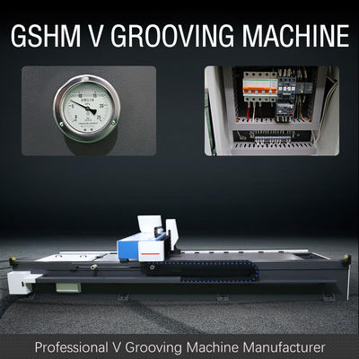 Máy cắt chữ V ngang hạng nặng Máy dán tường kim loại V Groover