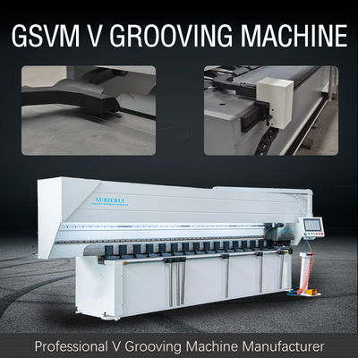 Máy tạo rãnh kim loại dọc Máy tạo rãnh Cnc V để trang trí 1250mm