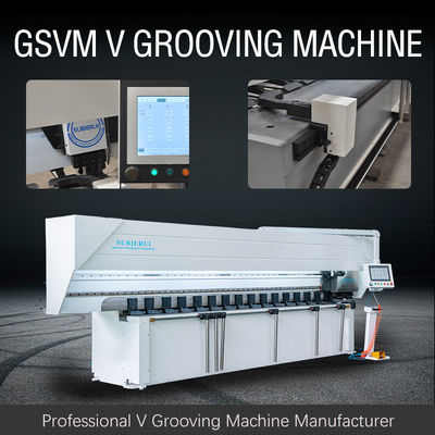 Máy tạo rãnh kim loại tấm CNC cho tường rèm kim loại V Máy Groover 1240