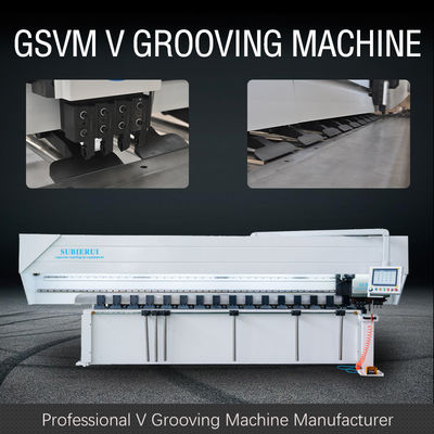 Máy tạo rãnh kim loại tấm hạng nặng Công nghiệp cửa V Máy Groover