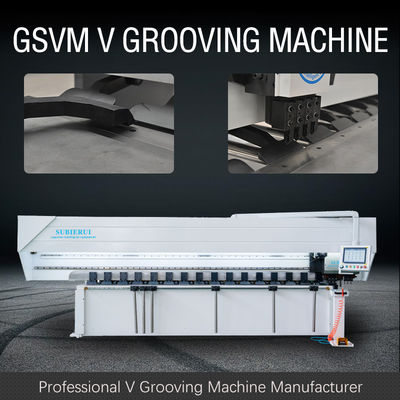 Máy tạo rãnh kim loại tấm CNC cho tường rèm kim loại V Máy Groover 1240
