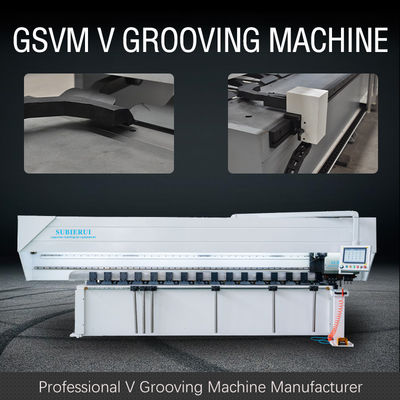 Máy tạo rãnh kim loại tấm CNC cho tường rèm kim loại V Máy Groover 1240