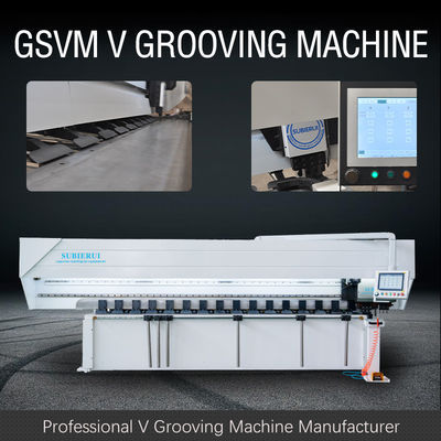 Máy tạo rãnh CNC V 4000mm cho máy tạo rãnh kim loại trang trí
