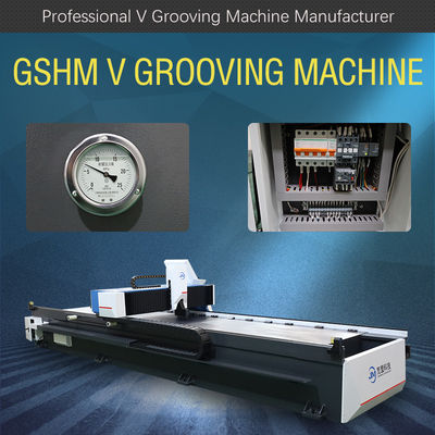 Máy cắt rãnh CE V cho thiết kế kim loại trang trí Máy tạo rãnh CNC V