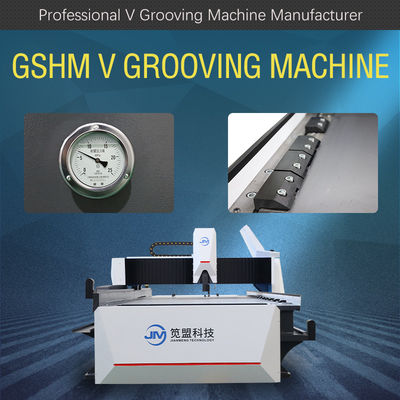Máy cắt rãnh CE V cho thiết kế kim loại trang trí Máy tạo rãnh CNC V