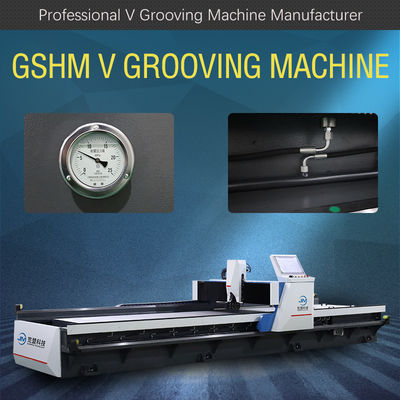Tủ ngang Máy cắt chữ V Máy tạo rãnh tấm thép không gỉ