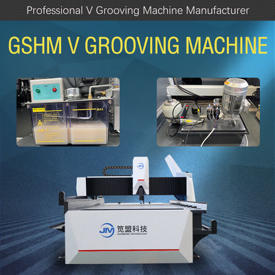 Tủ ngang Máy cắt chữ V Máy tạo rãnh tấm thép không gỉ