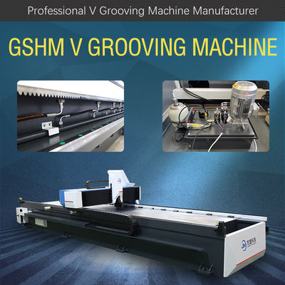 Tủ ngang Máy cắt chữ V Máy tạo rãnh tấm thép không gỉ