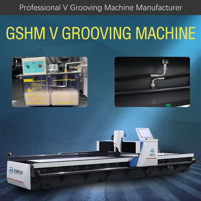 Trang trí bằng thép không gỉ V Máy Groover Máy tạo rãnh cho tấm kim loại