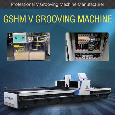 Máy cắt rãnh CE V cho thiết kế kim loại trang trí Máy tạo rãnh CNC V