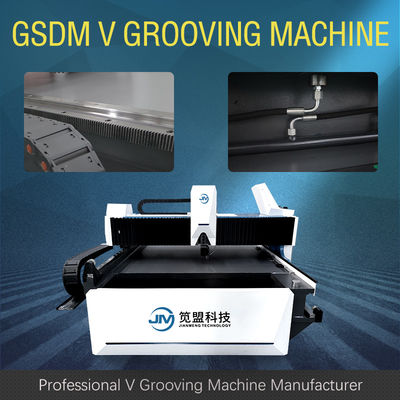 Máy cắt kim loại tấm CNC hạng nặng Thành phần thang máy V Groover Machine