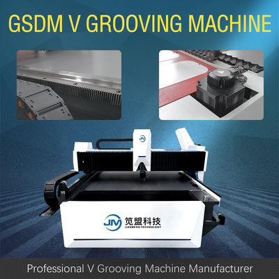 Máy cắt kim loại tấm CNC hiệu quả Bảng điều khiển phòng tắm V Máy khía