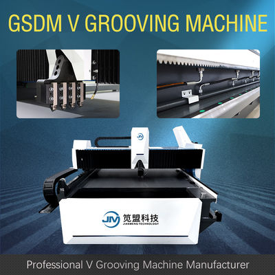 Máy tạo rãnh chữ V thủy lực tự động V Groover Machine Chống ván trượt
