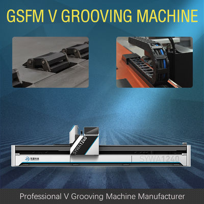 Máy cắt V đa chức năng Trang trí nội thất Máy cắt kim loại tấm CNC 1540