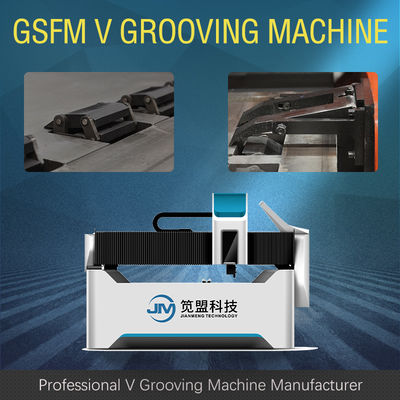 Máy cắt dọc CNC V Máy rãnh chữ V để sản xuất bảng hiệu kim loại 1240