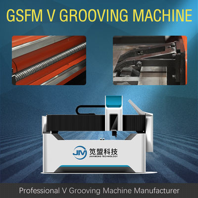 Máy cắt kim loại tấm CNC 1250mm Máy chống ván trượt V Groover