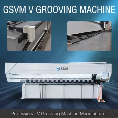 Máy cắt rãnh hạng nặng V Tấm tường thang máy V Groover Machine