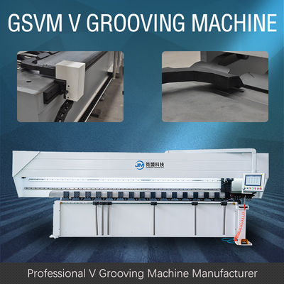 Máy cắt rãnh chữ V chính xác Máy cắt chữ V ngang để trưng bày Prop
