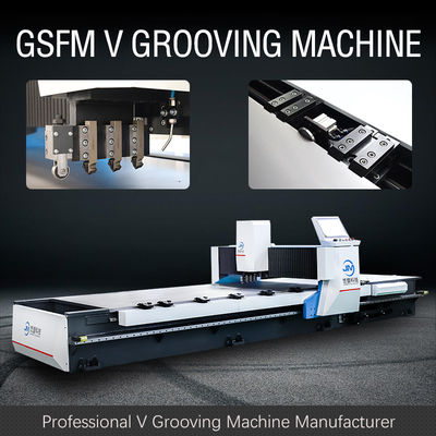 Máy cắt V Groove ngang tốc độ cao 5900 × 2000 × 1550 mm cho các tấm kim loại