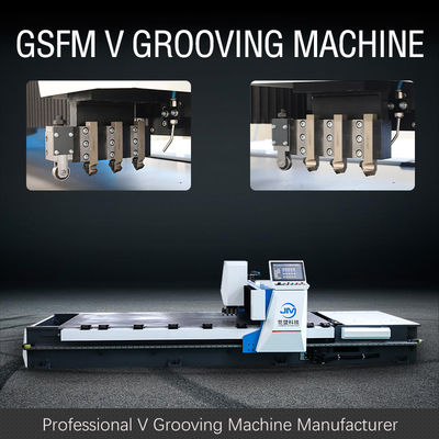 Mô hình 1225 Máy cắt rãnh CNC V với động cơ chân thủy lực cho tấm đồng