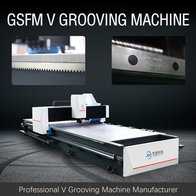 Máy Groover bốn mặt chữ V hoàn toàn tự động Giải pháp tự động cho ngành cửa