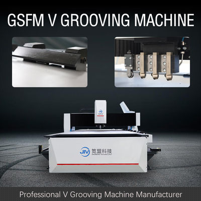 Máy Groover bốn mặt chữ V hoàn toàn tự động Giải pháp tự động cho ngành cửa