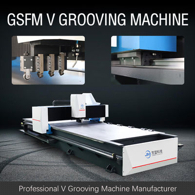 Máy cắt rãnh chữ V hiệu quả cao tự động để gia công tấm nhôm