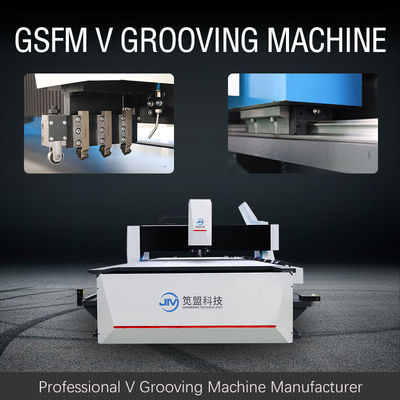 Giải pháp thông minh V Máy cắt rãnh cho cửa bốn mặt hoàn toàn tự động