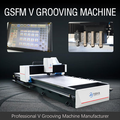 Máy tạo rãnh CNC V hoàn toàn tự động Bốn mặt trong ngành công nghiệp cửa