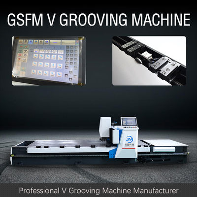 Máy Groover bốn mặt chữ V hoàn toàn tự động Giải pháp tự động cho ngành cửa