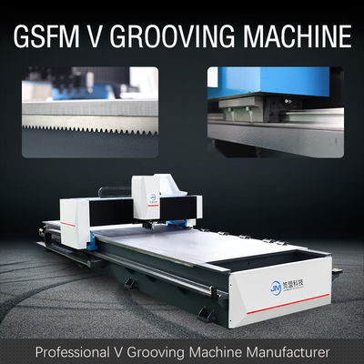 Giải pháp thông minh V Máy cắt rãnh cho cửa bốn mặt hoàn toàn tự động